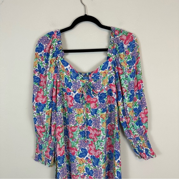 aithfull the Brand | Colorful Floral Mathilde Midi Dress Size 4 - Picture 5 of 13